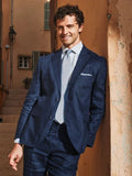 Navy Blue Blazer Tailored Fit
