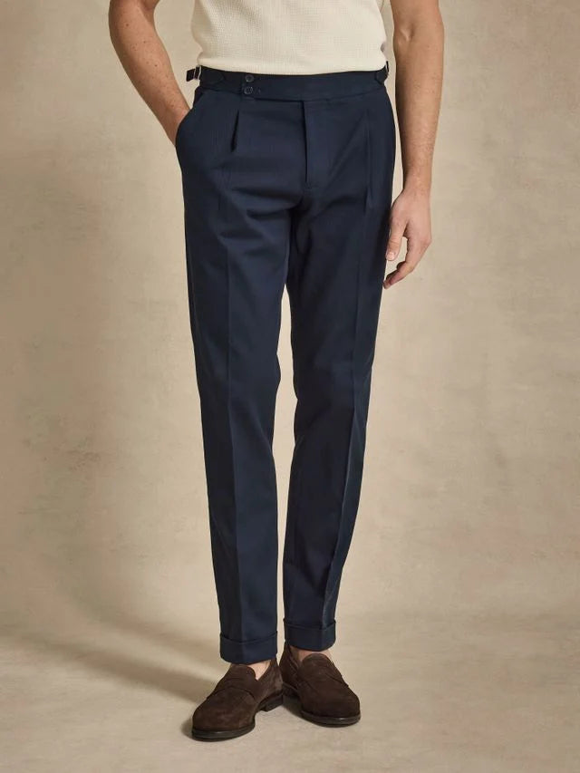 Navy Blue Dress Trousers